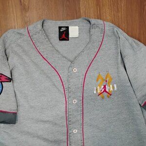 Vintage 90s Nike Air Jordan 23 Baseball Jersey